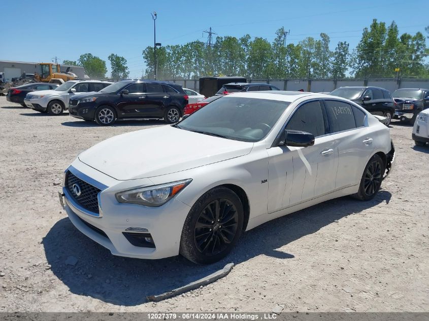 2018 Infiniti Q50 VIN: JN1EV7ARXJM433044 Lot: 12027379