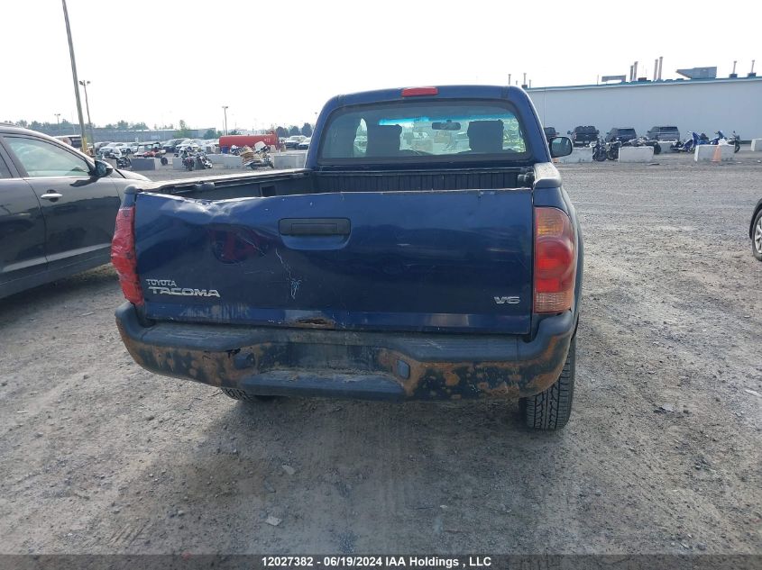 2006 Toyota Tacoma Access Cab VIN: 5TEUU42N86Z162585 Lot: 12027382