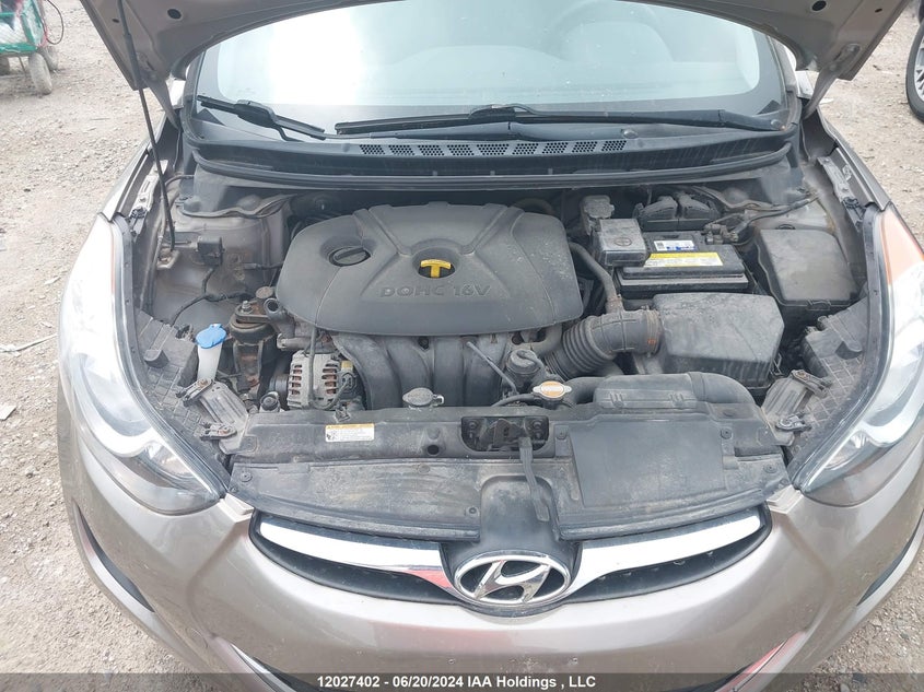 2012 Hyundai Elantra Gls/Limited VIN: 5NPDH4AE2CH129330 Lot: 12027402