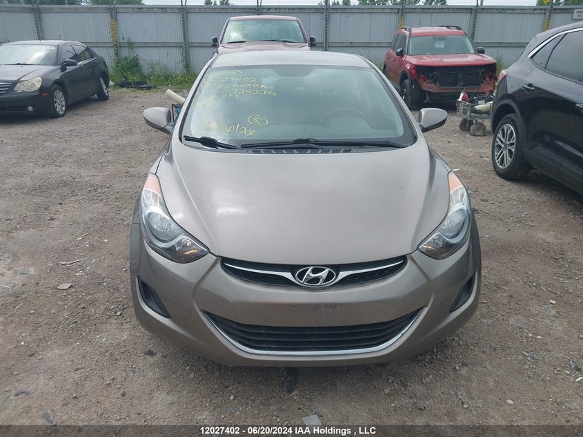 2012 Hyundai Elantra Gls/Limited VIN: 5NPDH4AE2CH129330 Lot: 12027402