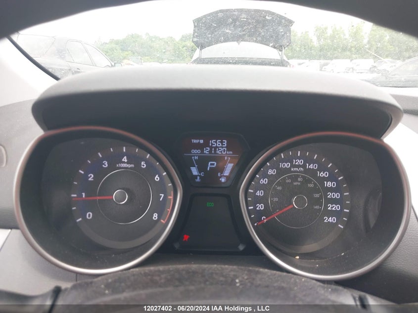 2012 Hyundai Elantra Gls/Limited VIN: 5NPDH4AE2CH129330 Lot: 12027402