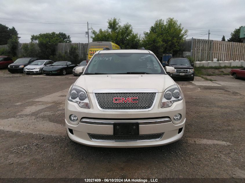 2012 GMC Acadia Denali VIN: 1GKKVTED8CJ324548 Lot: 12027409