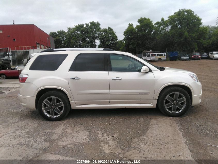2012 GMC Acadia Denali VIN: 1GKKVTED8CJ324548 Lot: 12027409
