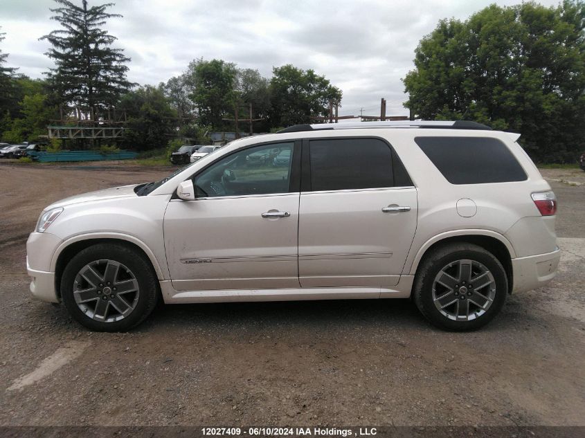 2012 GMC Acadia Denali VIN: 1GKKVTED8CJ324548 Lot: 12027409