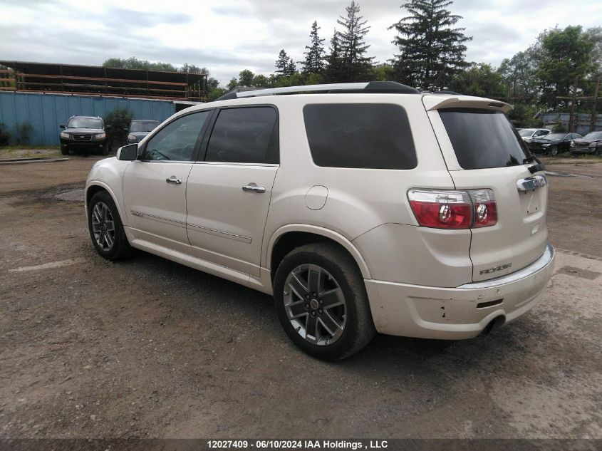 2012 GMC Acadia Denali VIN: 1GKKVTED8CJ324548 Lot: 12027409