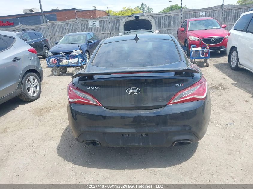 2013 Hyundai Genesis Coupe 2.0T VIN: KMHHT6KD4DU083116 Lot: 12027410