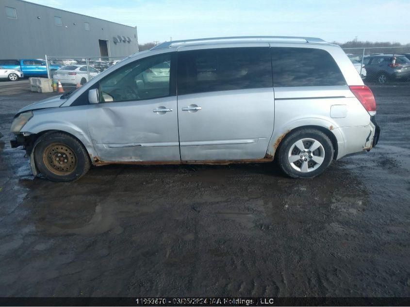 2007 Nissan Quest 3.5 VIN: 5N1BV28UX7N110219 Lot: 12027411