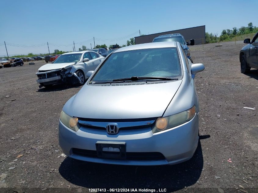 2008 Honda Civic Sdn VIN: 2HGFA16578H101609 Lot: 12027413