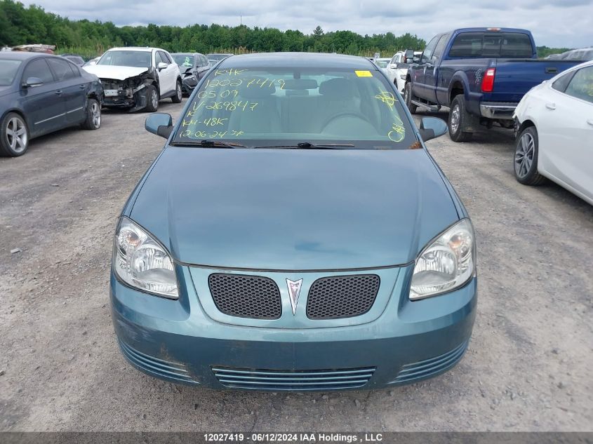 2009 Pontiac G5 VIN: 1G2AS55H497269847 Lot: 12027419