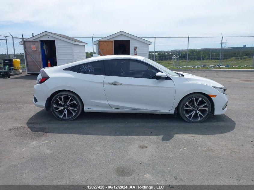 2020 Honda Civic VIN: 2HGFC3B92LH450216 Lot: 12027428