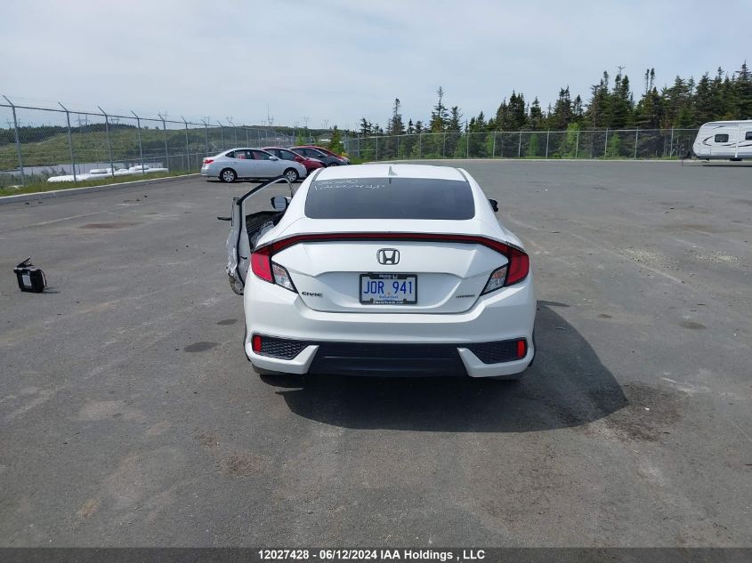 2020 Honda Civic VIN: 2HGFC3B92LH450216 Lot: 12027428