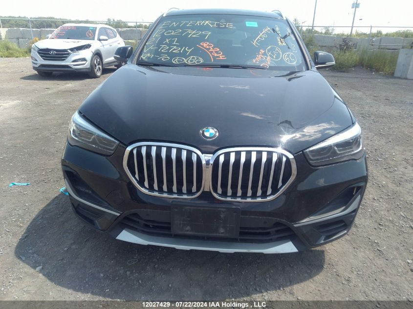 2021 BMW X1 VIN: WBXJG9C03M5T27214 Lot: 12027429