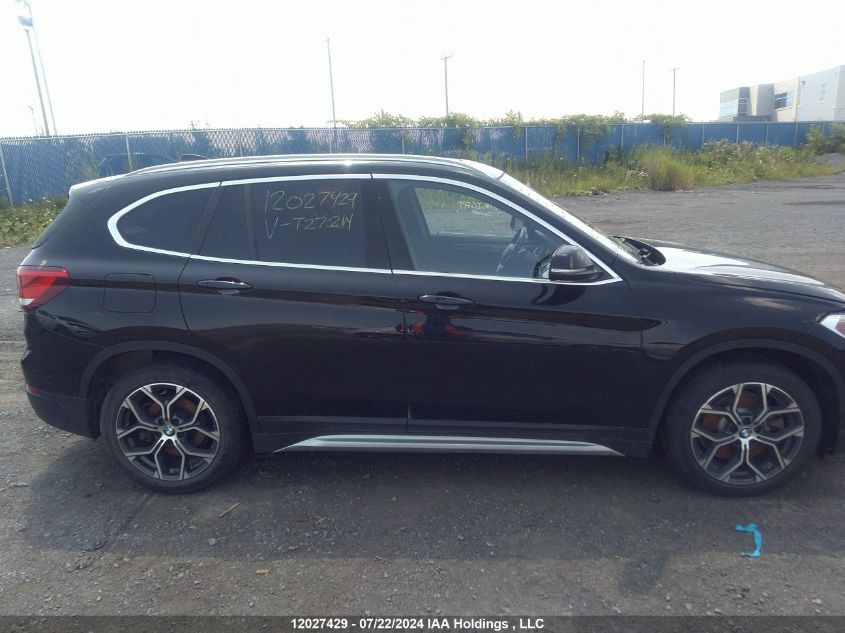 2021 BMW X1 VIN: WBXJG9C03M5T27214 Lot: 12027429