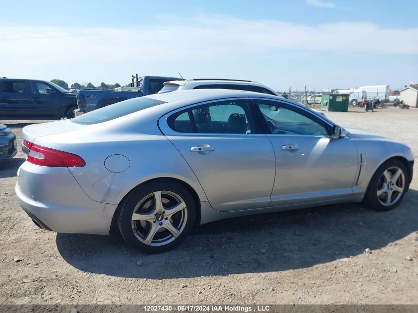 2011 Jaguar Xf VIN: SAJXA0GB8BLR80311 Lot: 12027430