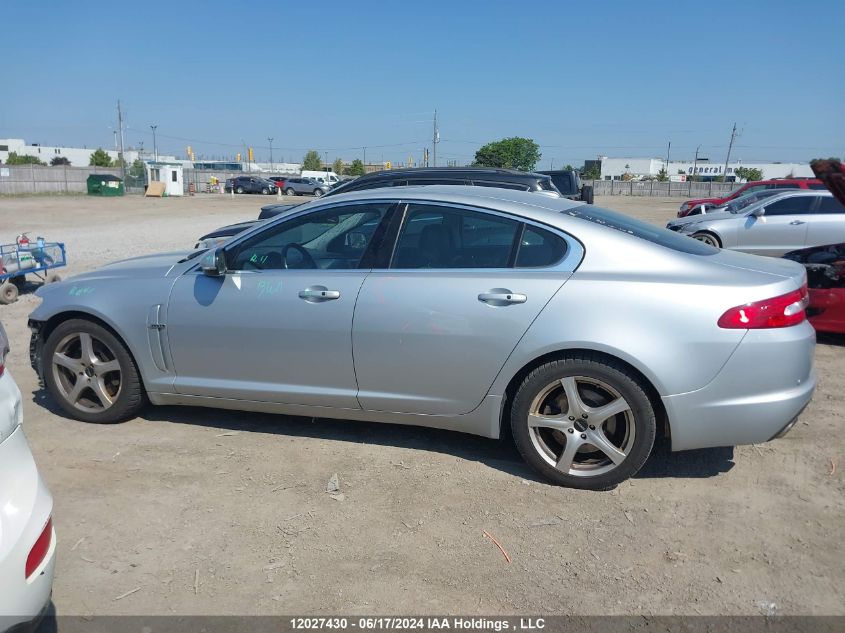 2011 Jaguar Xf VIN: SAJXA0GB8BLR80311 Lot: 12027430