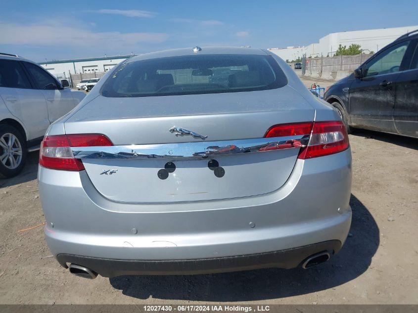 2011 Jaguar Xf VIN: SAJXA0GB8BLR80311 Lot: 12027430