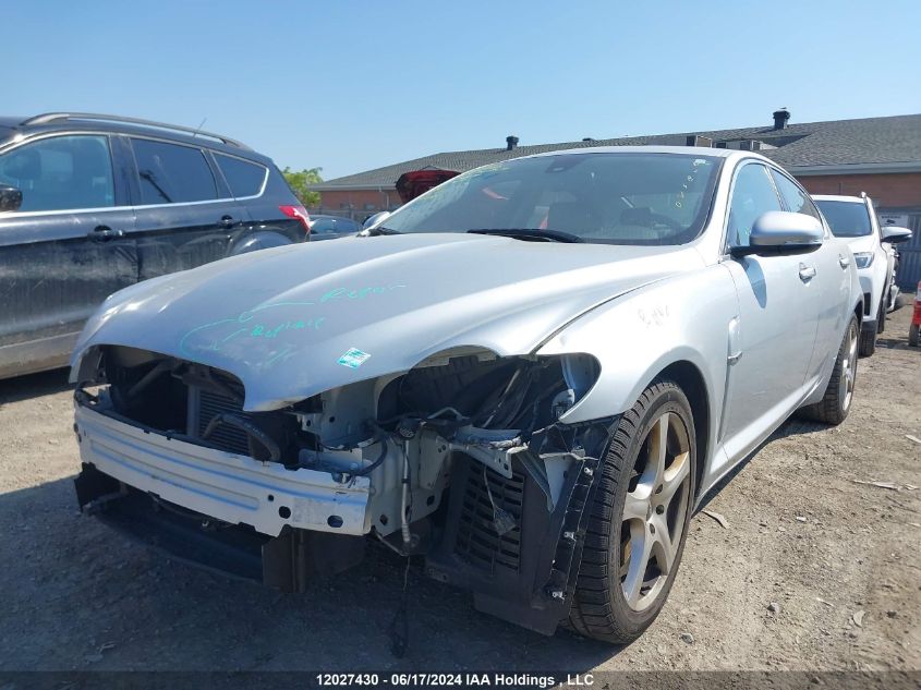 2011 Jaguar Xf VIN: SAJXA0GB8BLR80311 Lot: 12027430