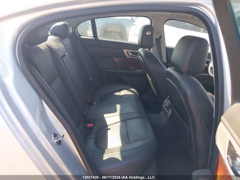 2011 Jaguar Xf VIN: SAJXA0GB8BLR80311 Lot: 12027430