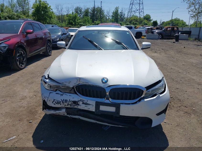 2019 BMW 3 Series VIN: WBA5R7C58KFH22098 Lot: 12027431
