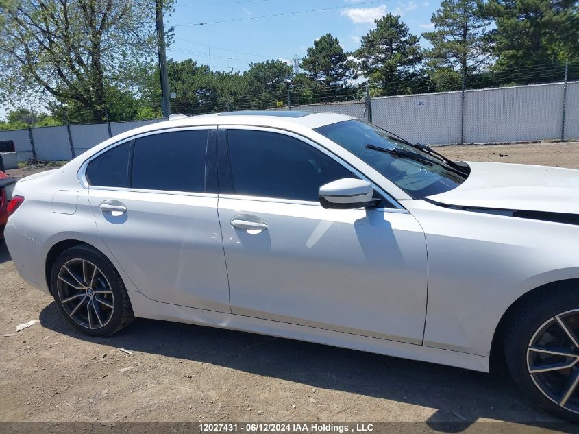 2019 BMW 3 Series VIN: WBA5R7C58KFH22098 Lot: 12027431