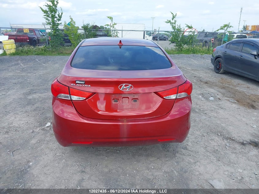 2013 Hyundai Elantra VIN: 5NPDH4AE0DH152624 Lot: 12027435