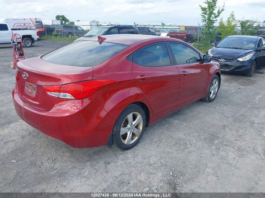 2013 Hyundai Elantra VIN: 5NPDH4AE0DH152624 Lot: 12027435