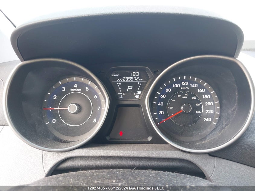 2013 Hyundai Elantra VIN: 5NPDH4AE0DH152624 Lot: 12027435