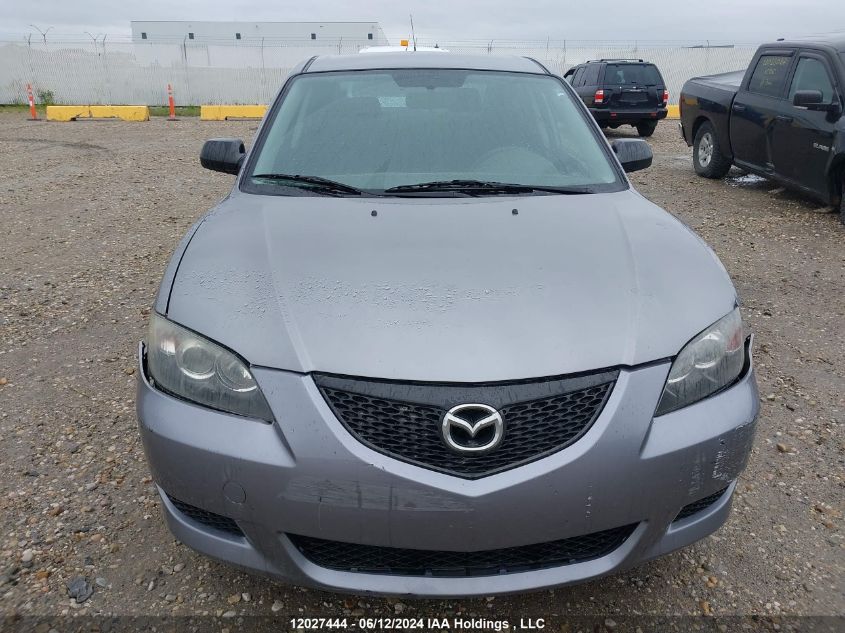 2006 Mazda Mazda3 VIN: JM1BK12F661423775 Lot: 12027444
