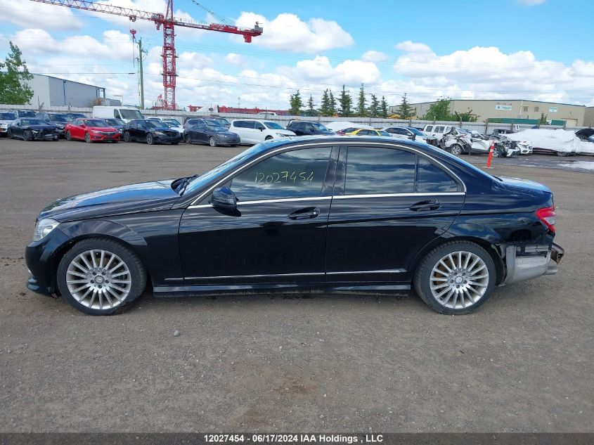 2011 Mercedes-Benz C-Class VIN: WDDGF8FB6BF586908 Lot: 12027454