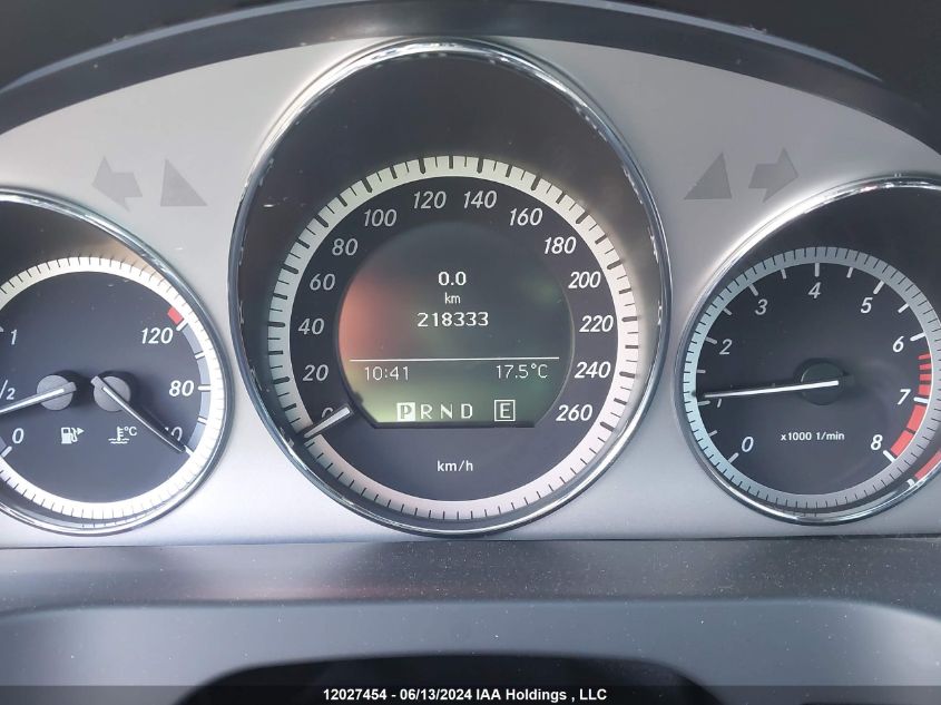 2011 Mercedes-Benz C-Class VIN: WDDGF8FB6BF586908 Lot: 12027454