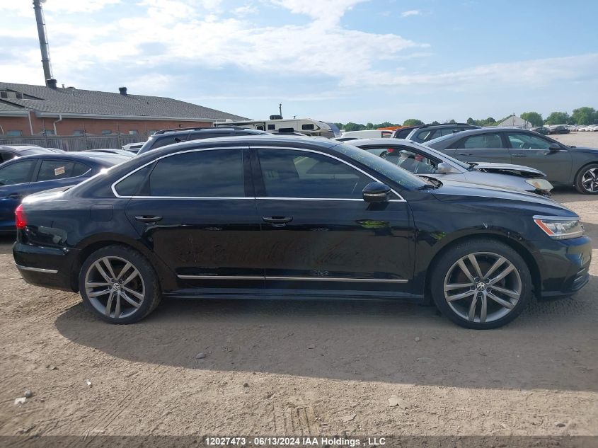 2016 Volkswagen Passat VIN: 1VWBS7A37GC059721 Lot: 12027473