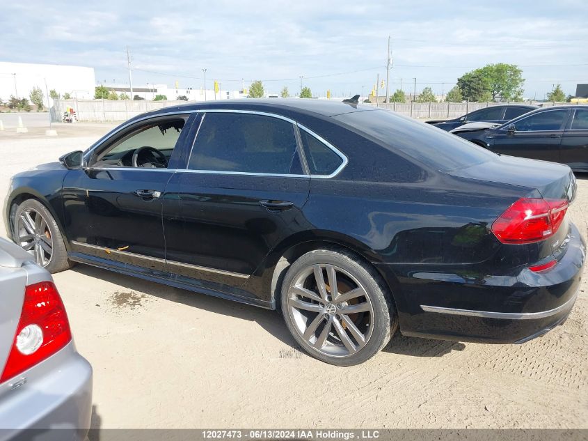 2016 Volkswagen Passat VIN: 1VWBS7A37GC059721 Lot: 12027473