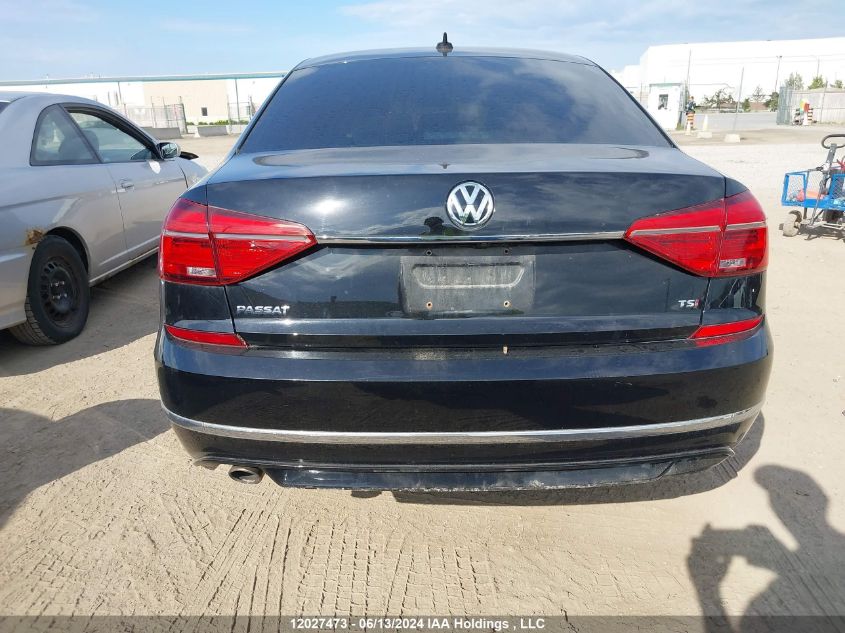 2016 Volkswagen Passat VIN: 1VWBS7A37GC059721 Lot: 12027473