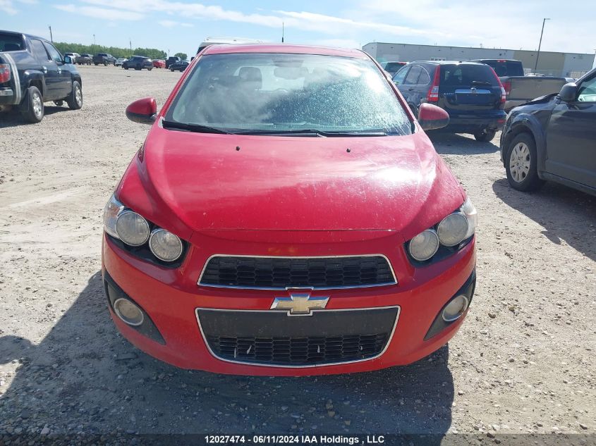 2013 Chevrolet Sonic VIN: 1G1JC6EH1D4179153 Lot: 12027474