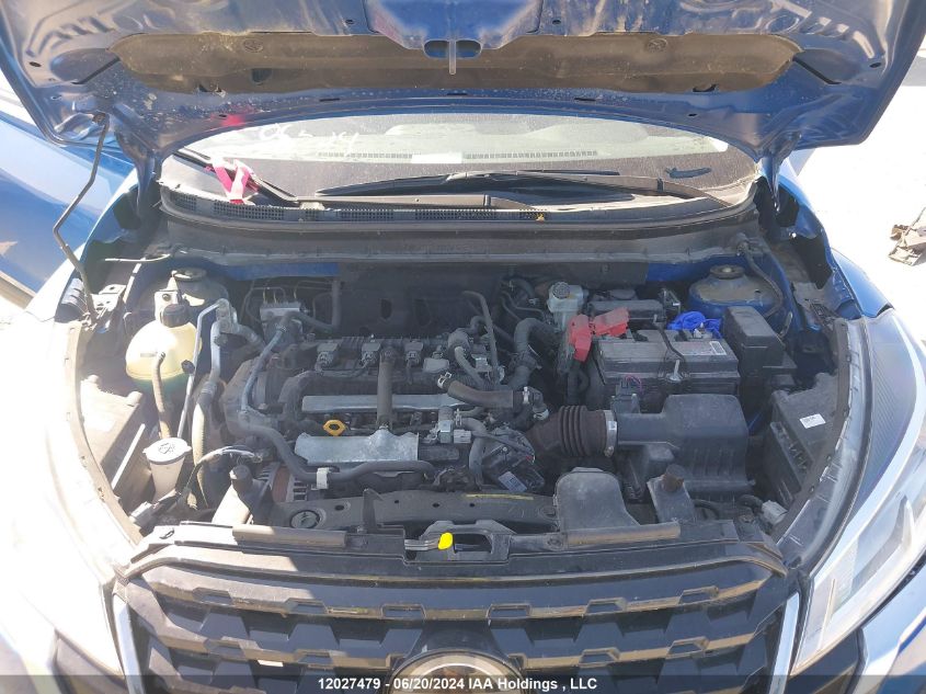 2022 Nissan Kicks S VIN: 3N1CP5BV5NL491340 Lot: 12027479