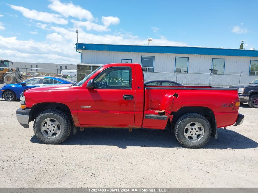 1999 Chevrolet Silverado 1500 VIN: 1GCEK14T3XZ140334 Lot: 12027483