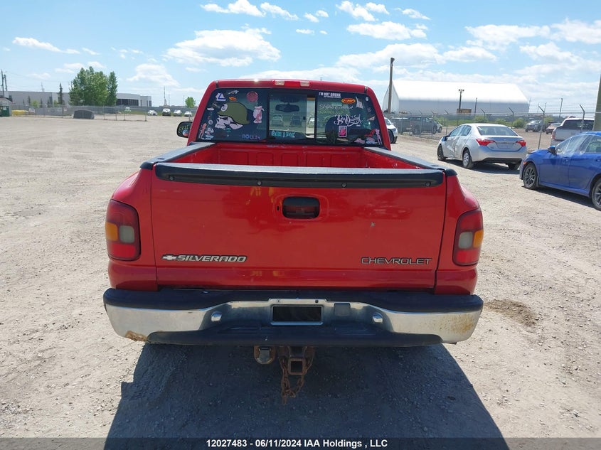 1999 Chevrolet Silverado 1500 VIN: 1GCEK14T3XZ140334 Lot: 12027483