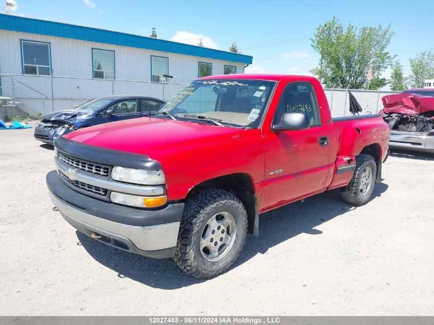 1999 Chevrolet Silverado 1500 VIN: 1GCEK14T3XZ140334 Lot: 12027483