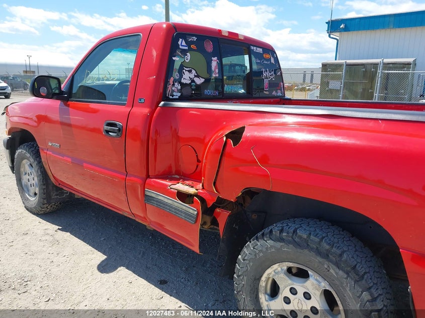 1999 Chevrolet Silverado 1500 VIN: 1GCEK14T3XZ140334 Lot: 12027483