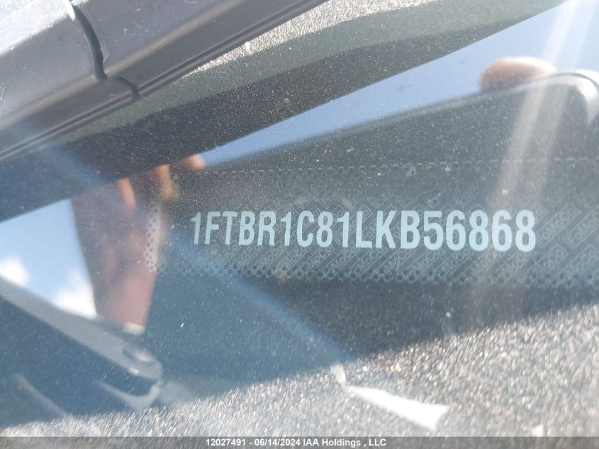 2020 Ford Ford VIN: 1FTBR1C81LKB56868 Lot: 12027491