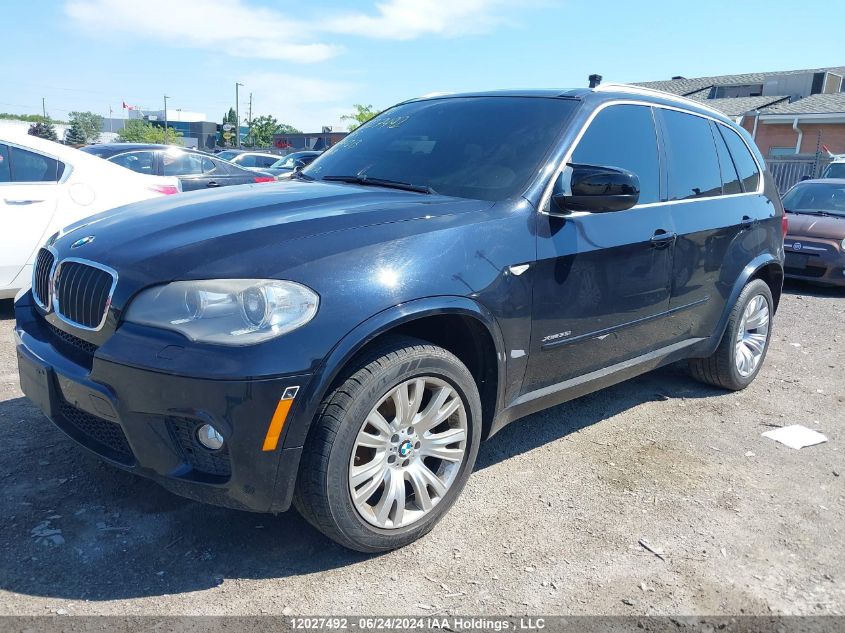 2012 BMW X5 VIN: 5UXZV4C58CL744213 Lot: 12027492