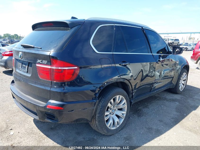 2012 BMW X5 VIN: 5UXZV4C58CL744213 Lot: 12027492