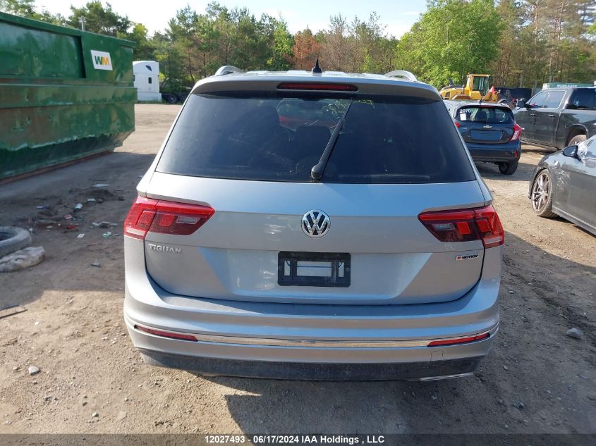 2020 Volkswagen Tiguan VIN: 3VV4B7AX7LM108814 Lot: 12027493