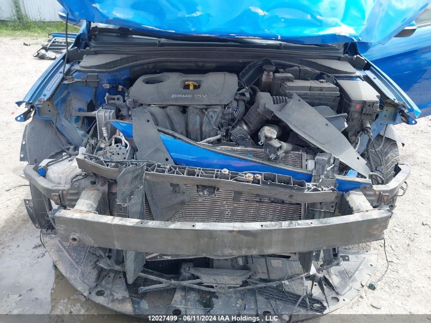 2018 Hyundai Elantra Gl Se VIN: KMHD84LF1JU498118 Lot: 12027499