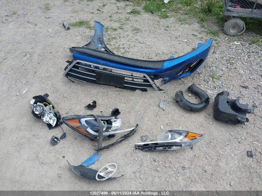 2018 Hyundai Elantra Gl Se VIN: KMHD84LF1JU498118 Lot: 12027499