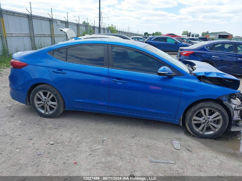 2018 Hyundai Elantra Gl Se VIN: KMHD84LF1JU498118 Lot: 12027499