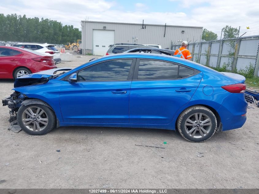 2018 Hyundai Elantra Gl Se VIN: KMHD84LF1JU498118 Lot: 12027499