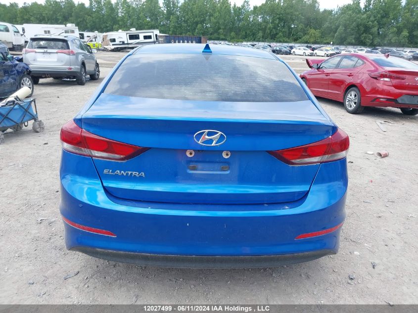 2018 Hyundai Elantra Gl Se VIN: KMHD84LF1JU498118 Lot: 12027499