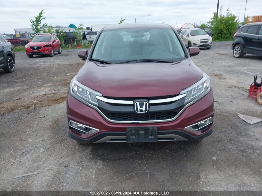 2016 Honda Cr-V VIN: 2HKRM4H59GH126891 Lot: 12027502