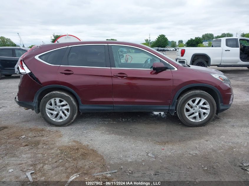 2016 Honda Cr-V VIN: 2HKRM4H59GH126891 Lot: 12027502